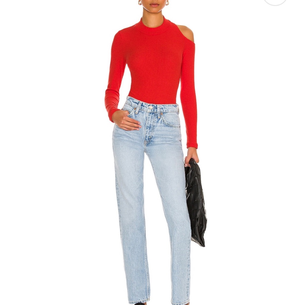 LNA Ribbed Sweater Body Suit